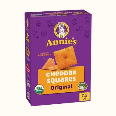 Annie's Organic Cheddar Squares