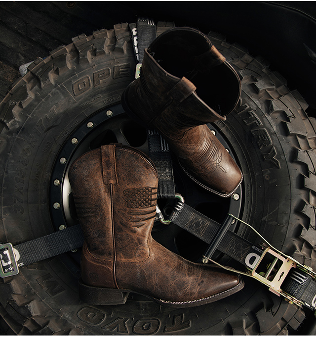 Boots & Apparel - Shop Now »