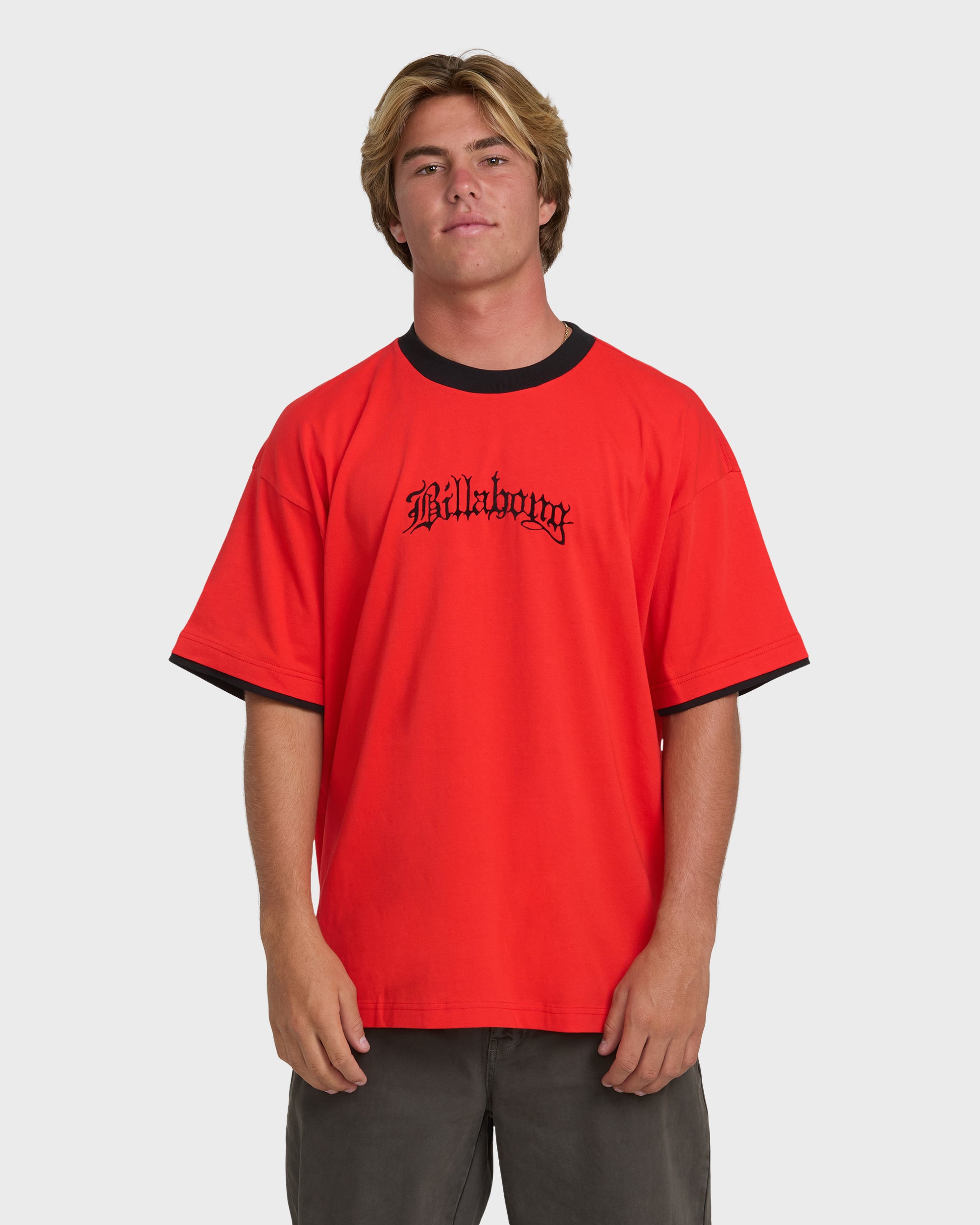 Image of Immortal Tipper Short Sleeve Knit T-Shirt - Deep Red