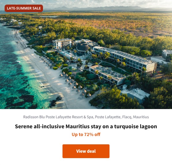 Serene all-inclusive Mauritius stay on a turquoise lagoon