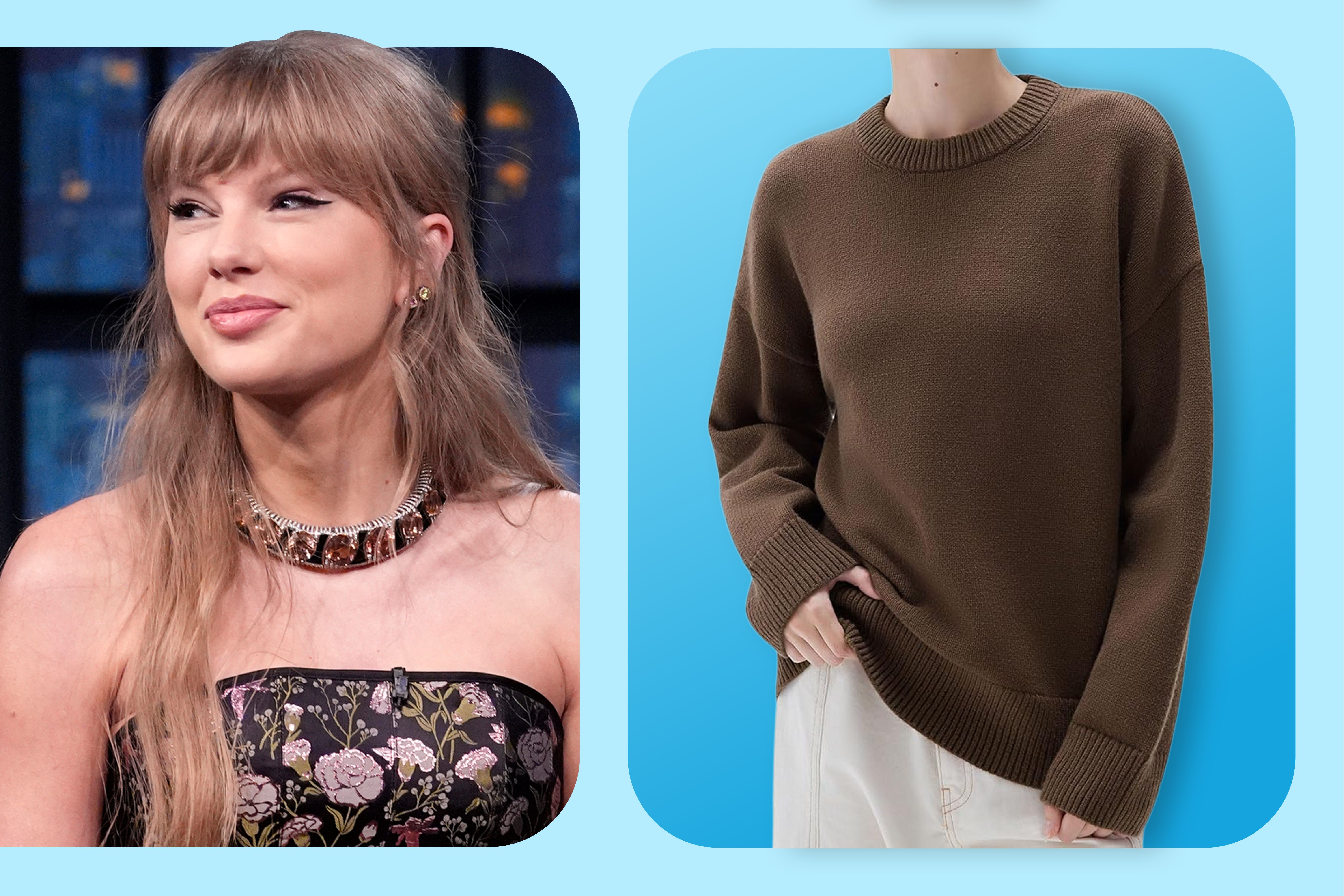 Showgirls Need Sweaters, Too! Copy Taylor Swift’s with This $50 Cashmere-Blend Option at Amazon