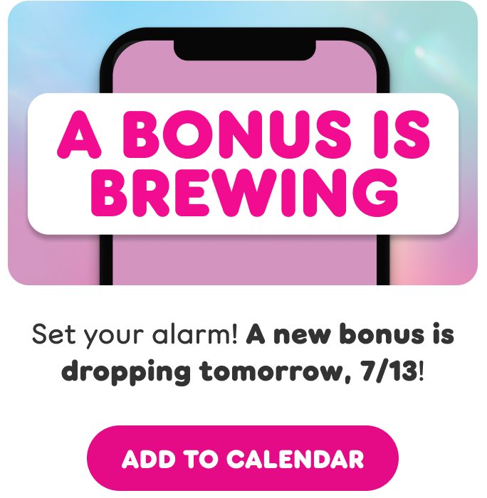 A Bonus is Brewing