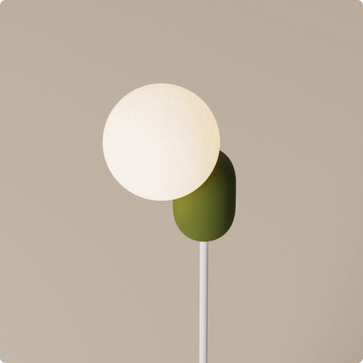 Cantilever Floor Light