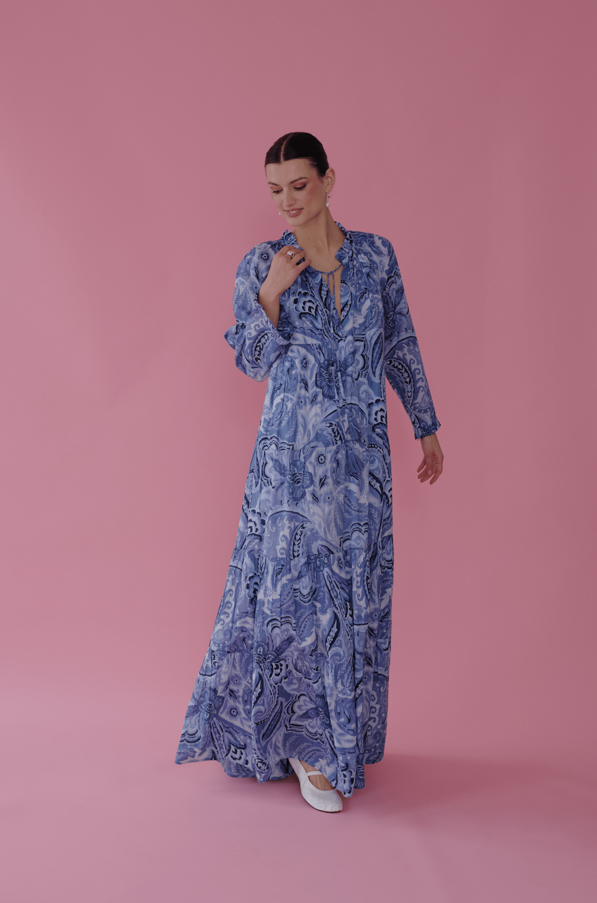 Image of Ceru Dress Blue