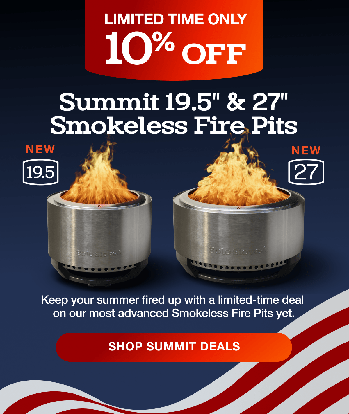 Summit Smokeless Fire Pit Series