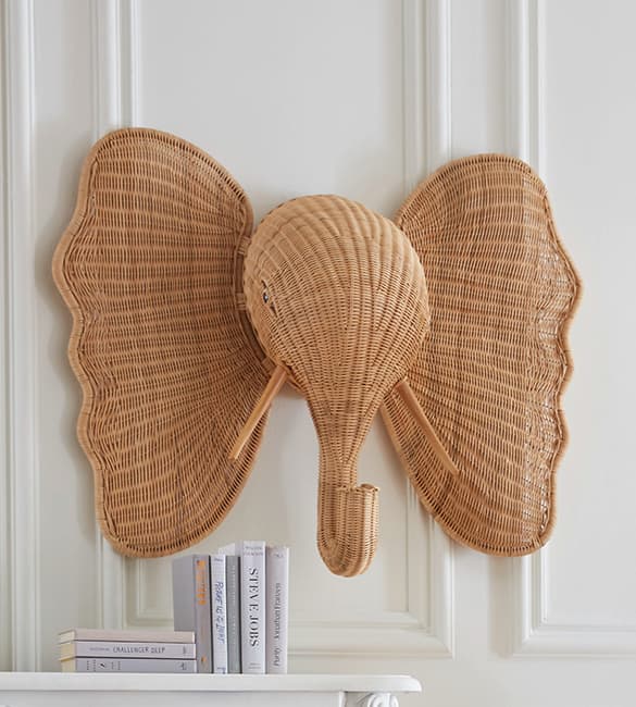 Wicker Elephant