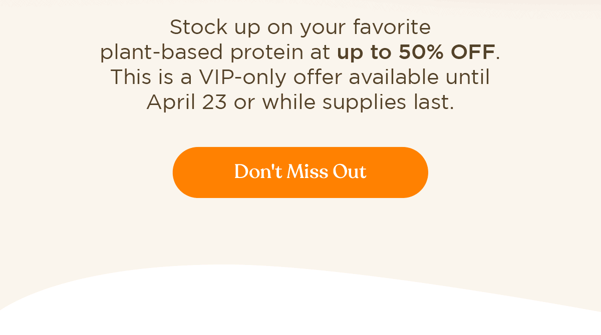 Don't Miss Out