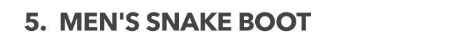 Men's Saltillo Snake Boot