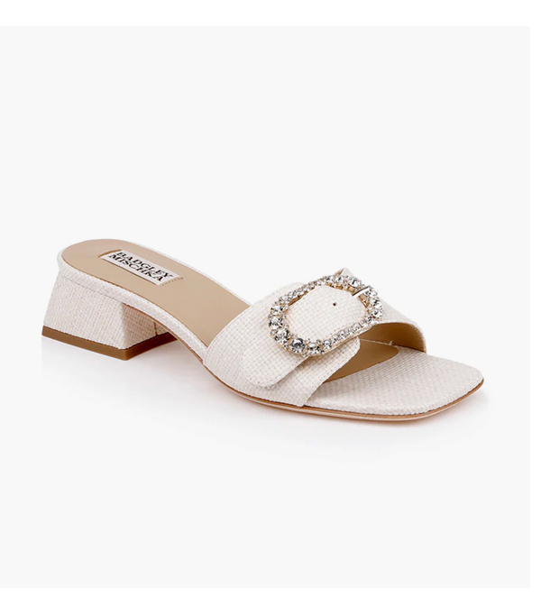 Odalys Block Heel Slide Sandal