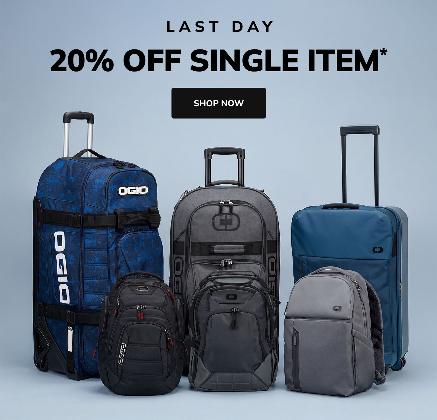 Last Day of Flash Sale: 20% Off Single Item