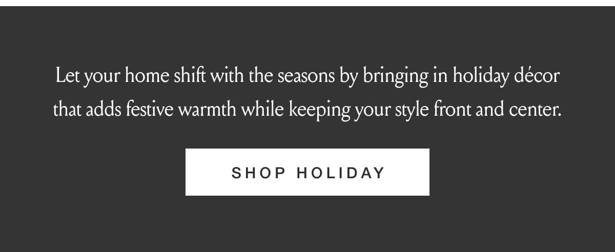 Shop Holiday