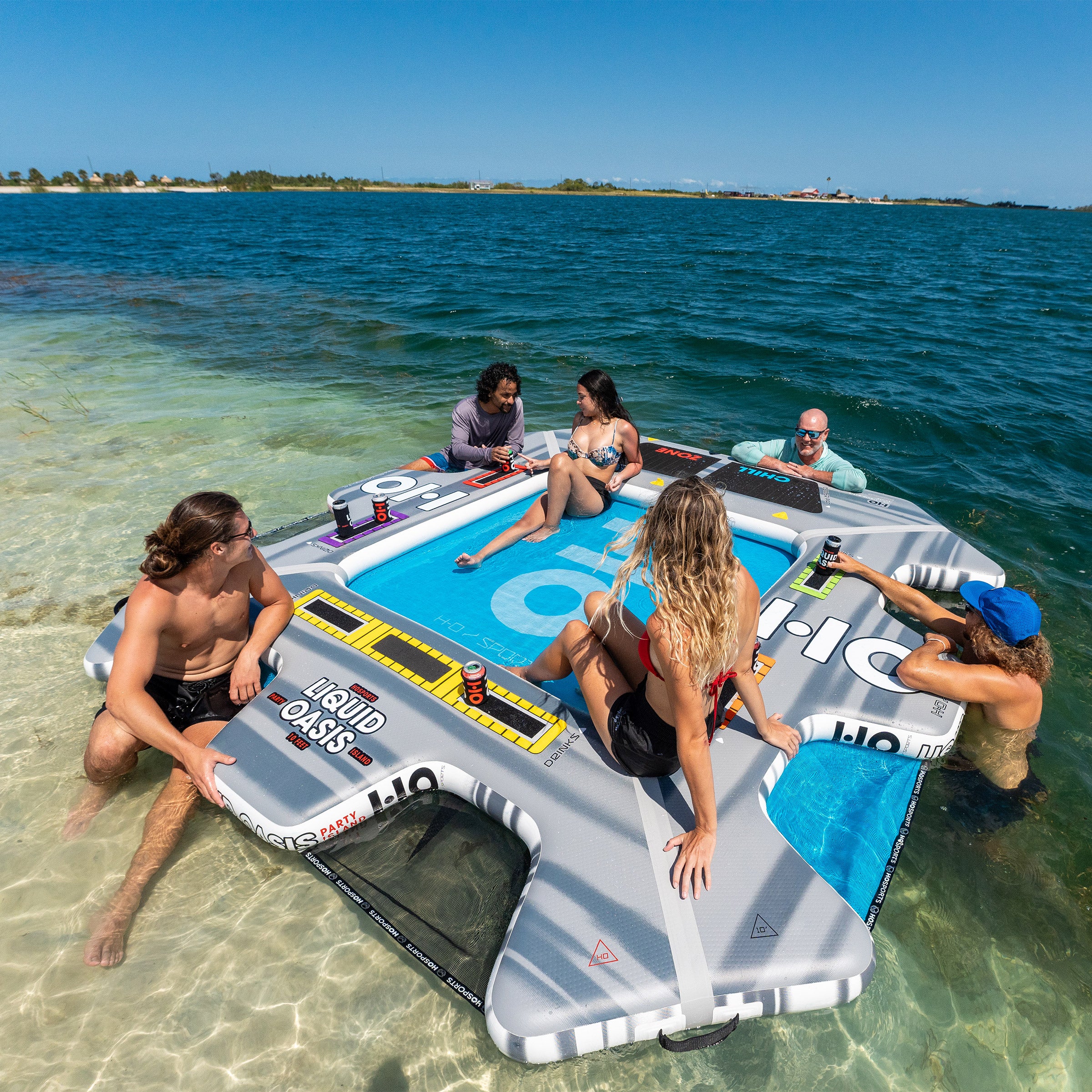 HO Sports Liquid Oasis 10-foot Inflatable Lounge