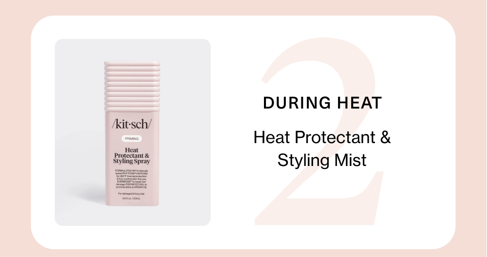 During Heat. Heat Protectant & Styling Mist