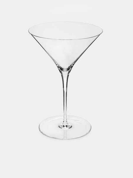 Ambassador Hand-Blown Crystal Martini Glass (Set of 2)