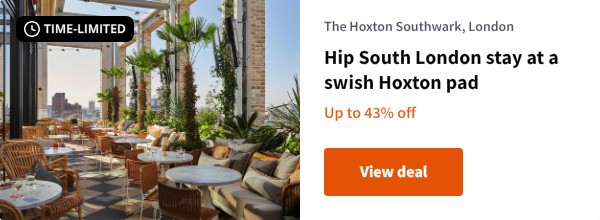Hip South London stay at a swish Hoxton pad