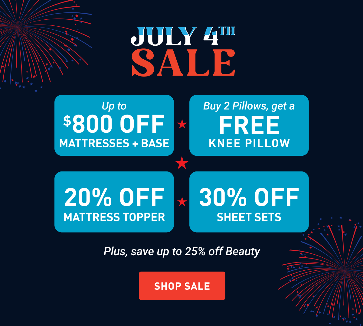 Shop our 4th of July sale