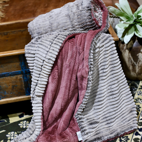The Cocoa Mirage Bloom Blanket