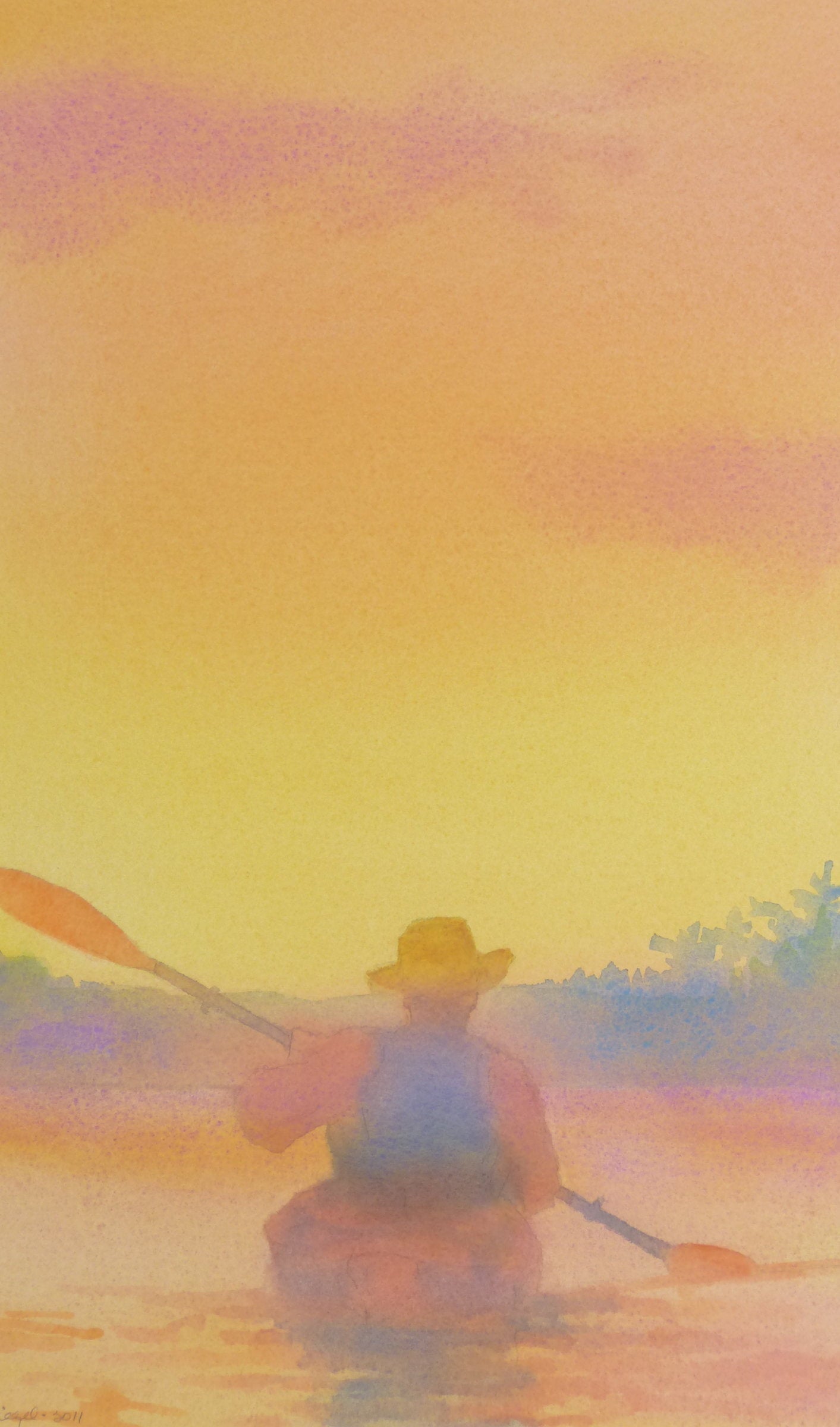 Image of Bright Dawn, Paddling - Salon