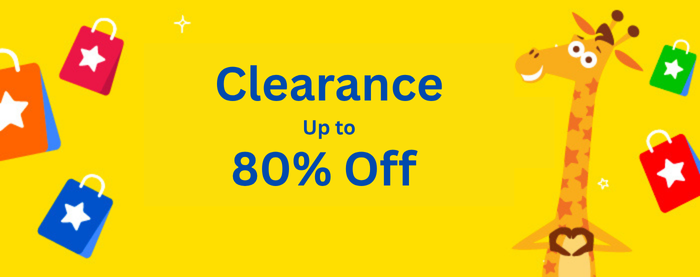 Up to 80% OFF Clearance