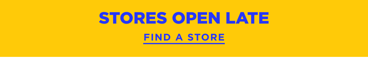 Stores Open Late