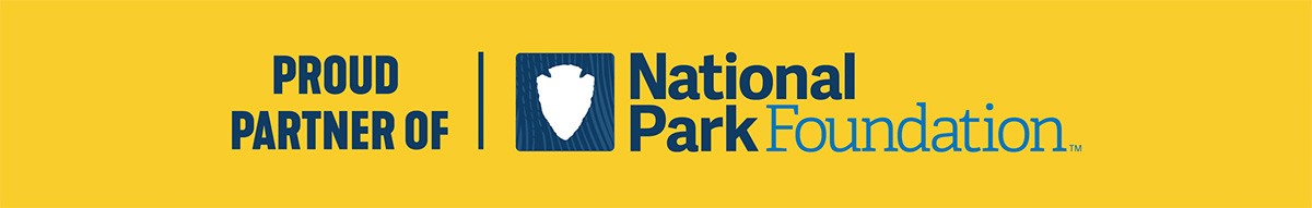 Banner logo stating "Proud partner of National Park Foundation"