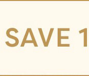 SAVE 15% FOR LIFE