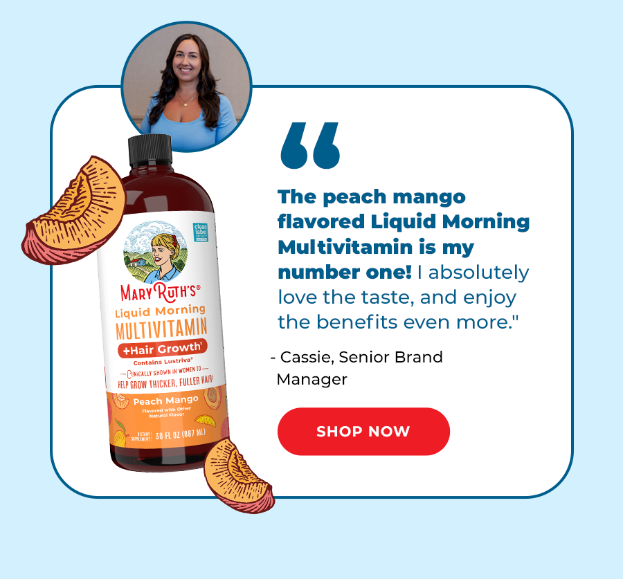 Liquid Morning Multivitamin + Hair Growth