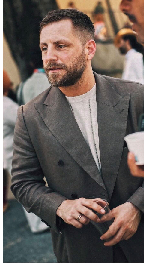 Luke Hodges in Pitti