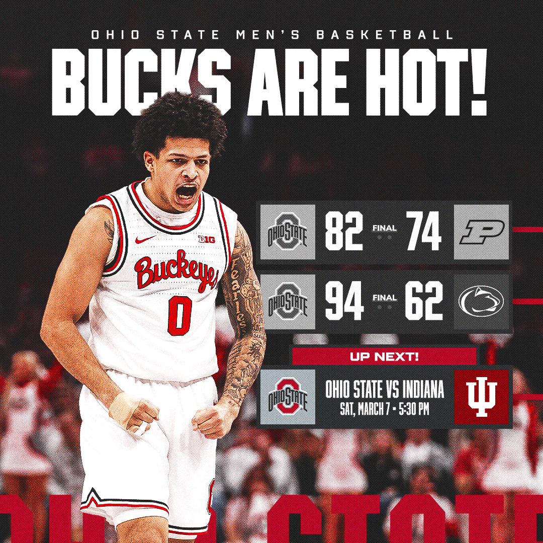 BUCKS ARE HOT | Up Next: Ohio State vs. Indiana