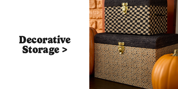Decorative Storage >