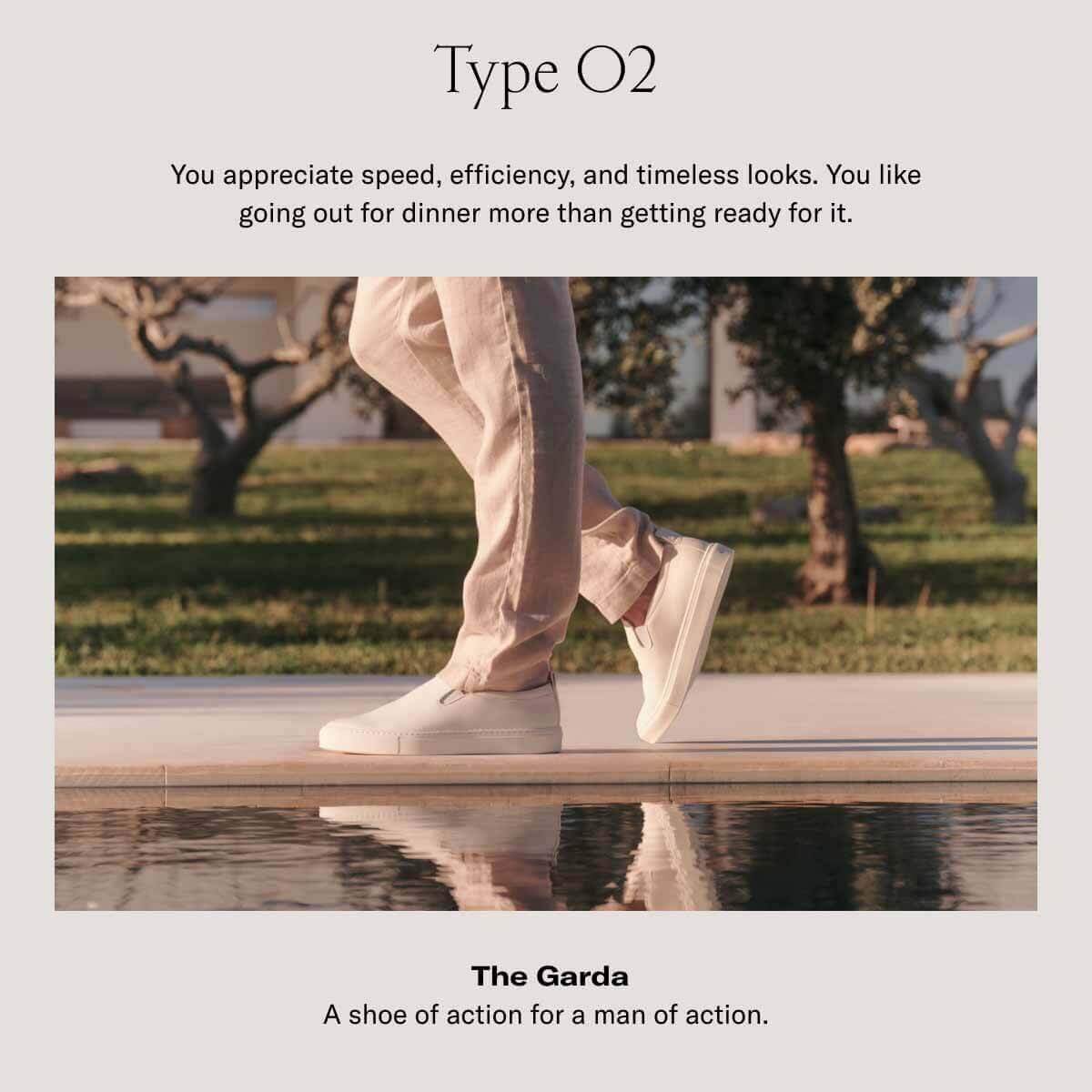 Type 2: You appreciate speed, efficiency, and timeless looks. You like going out for dinner more than getting ready for it.