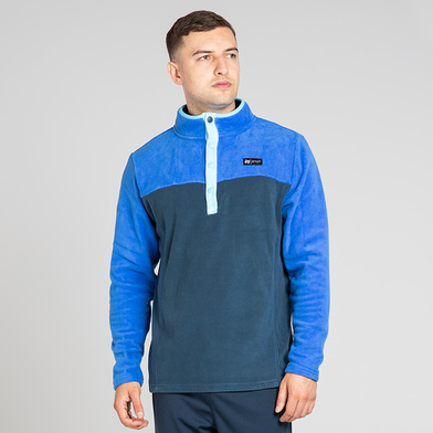 Fortress Snap Button Fleece Royal
