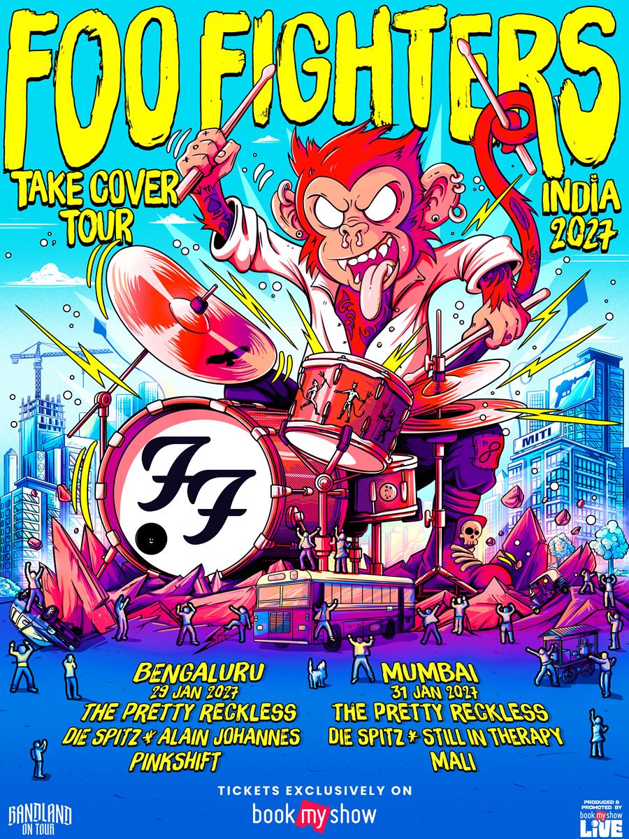FOO FIGHTERS LIVE IN INDIA
