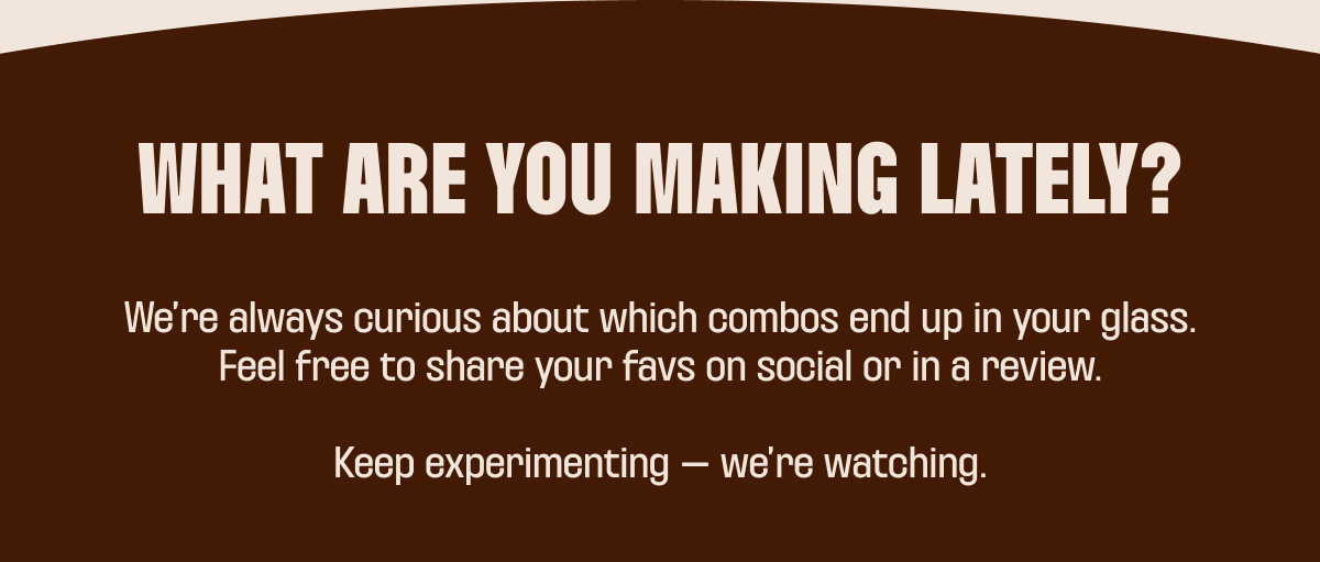 what are you making lately? feel free to share your favs on social