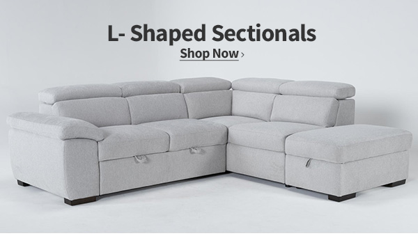 L-Shaped Sectional Sofas | Shop Now