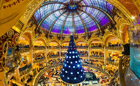 Christmas Tree Galeries Lafeyette Paris