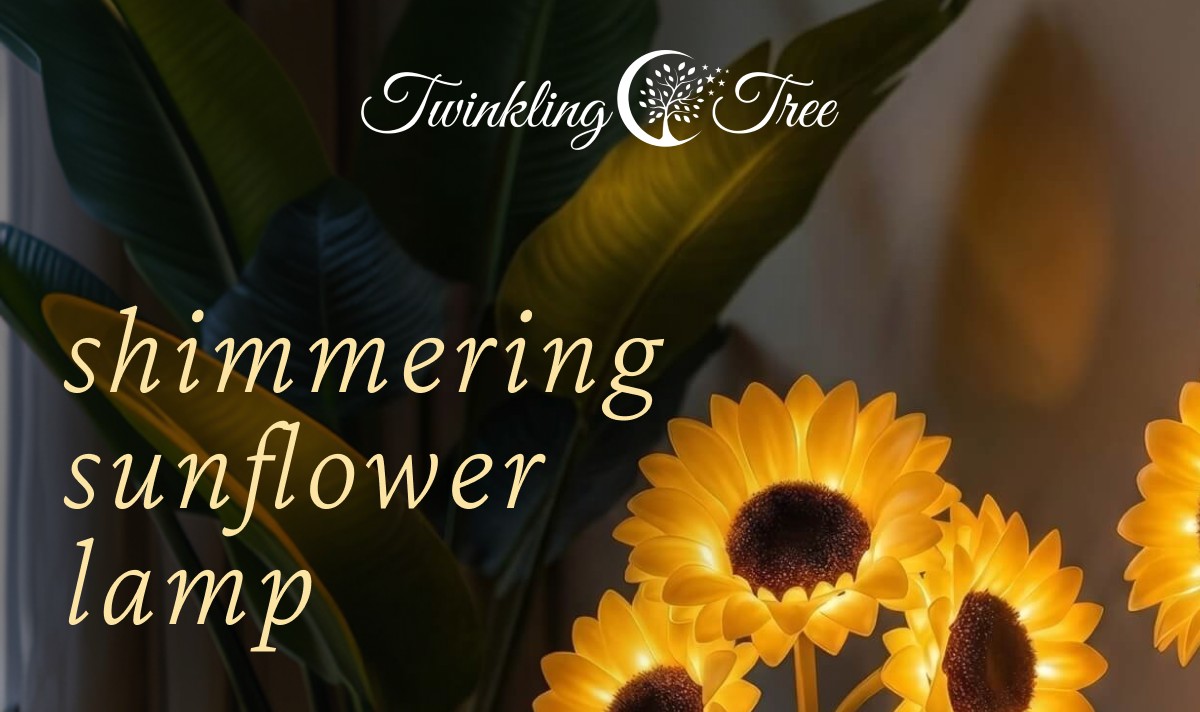 Shimmering Sunflower Lamp