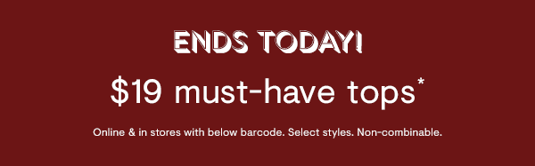 $19 Tops