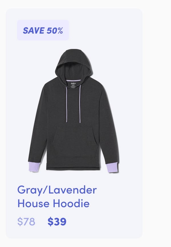 Gray/Lavender House Hoodie