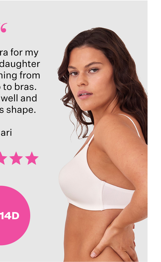 Inner Essence Contour Plunge Wirefree Bra