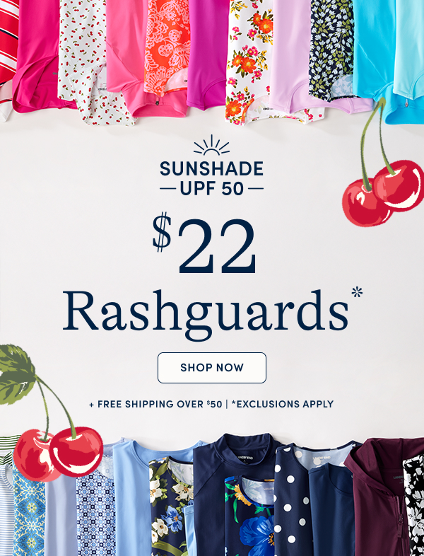 $22 Rashguards