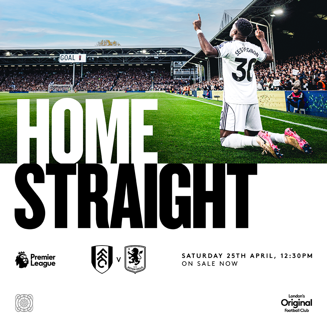 Fulham v Aston Villa Tickets