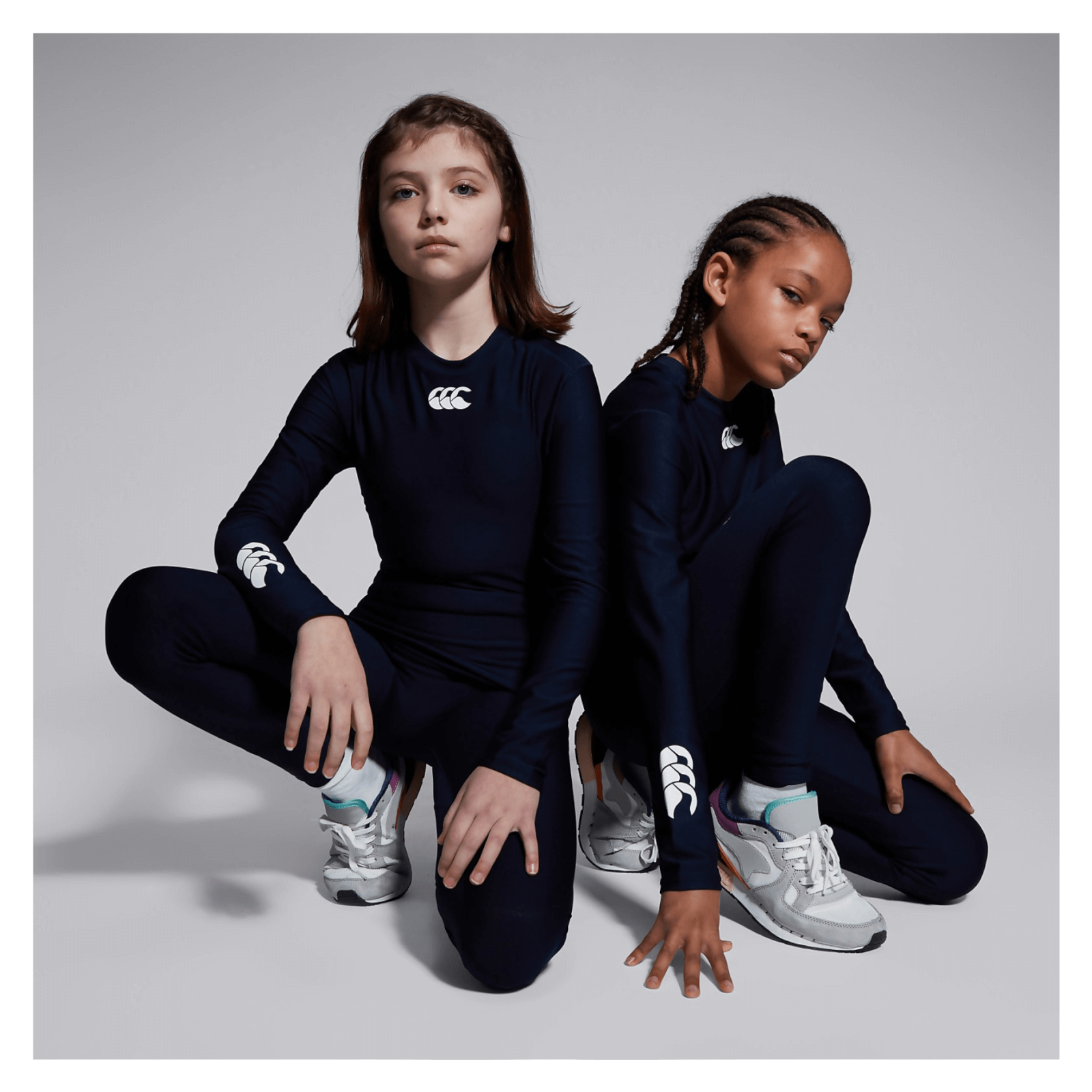 JUNIOR UNISEX THERMOREG LONG SLEEVED TOP NAVY