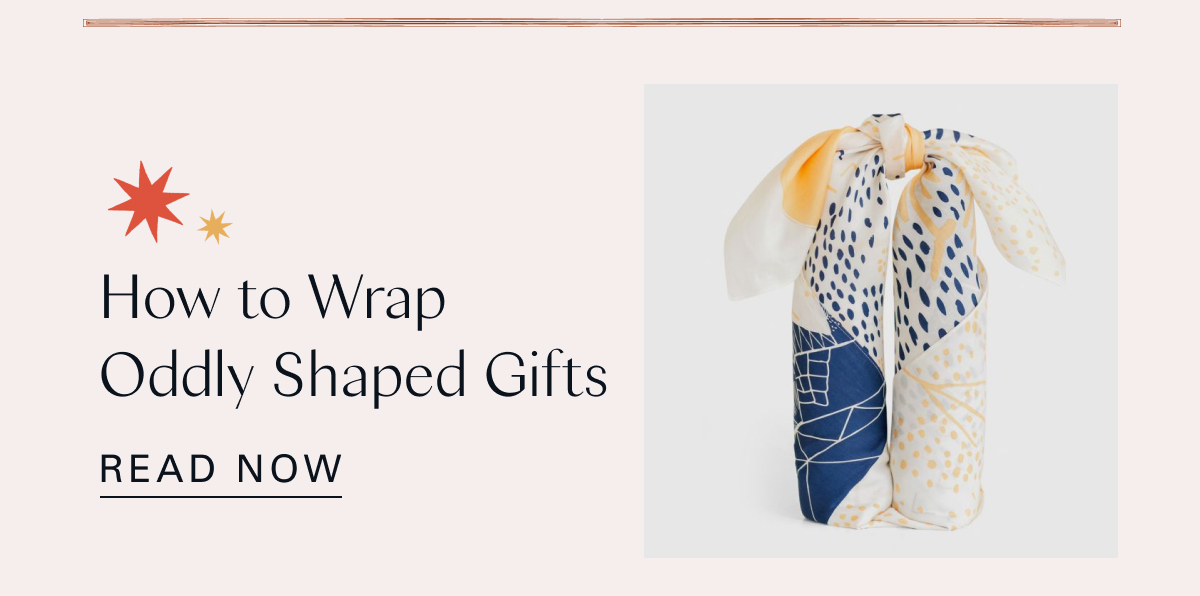 How to Wrap Oddly Shaped Gifts 