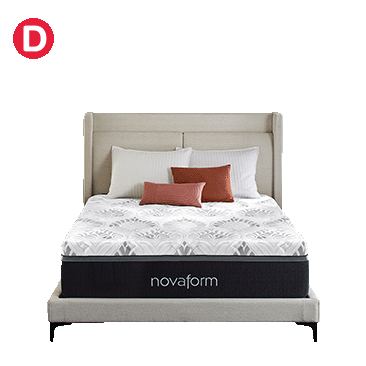 Novaform 14-inch Serafina PerfectTemp Gel
Memory Foam Firm Queen Mattress