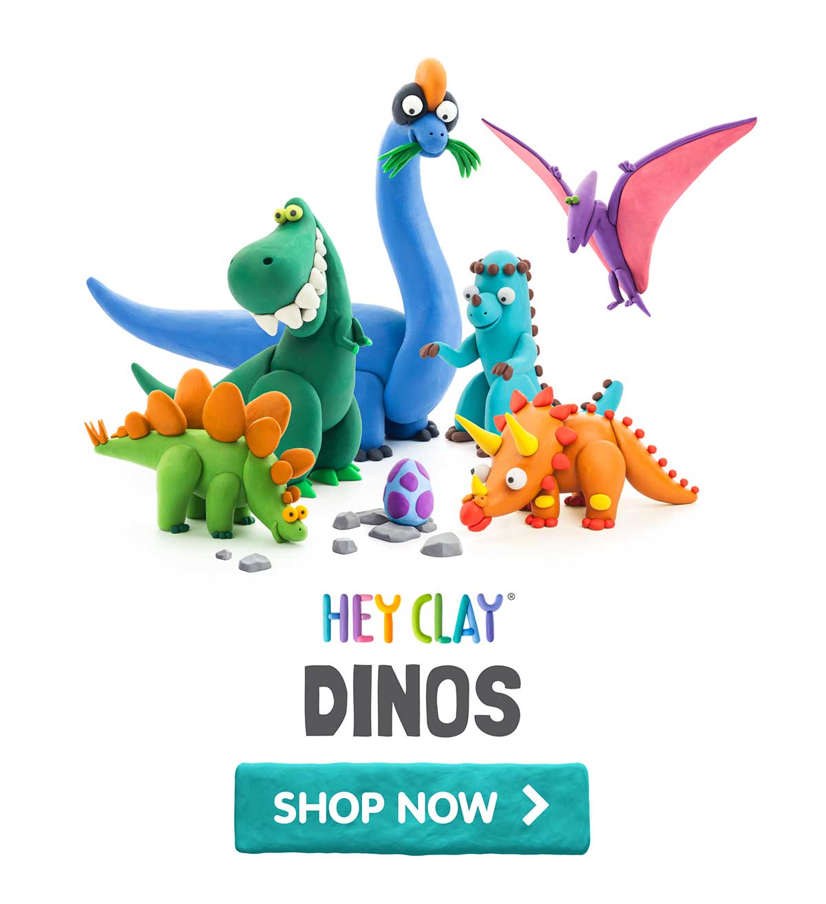 Hey Clay Dinos - Shop Now