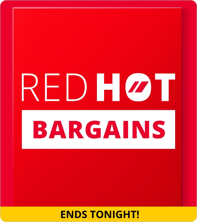 Red Hot Bargains On Now