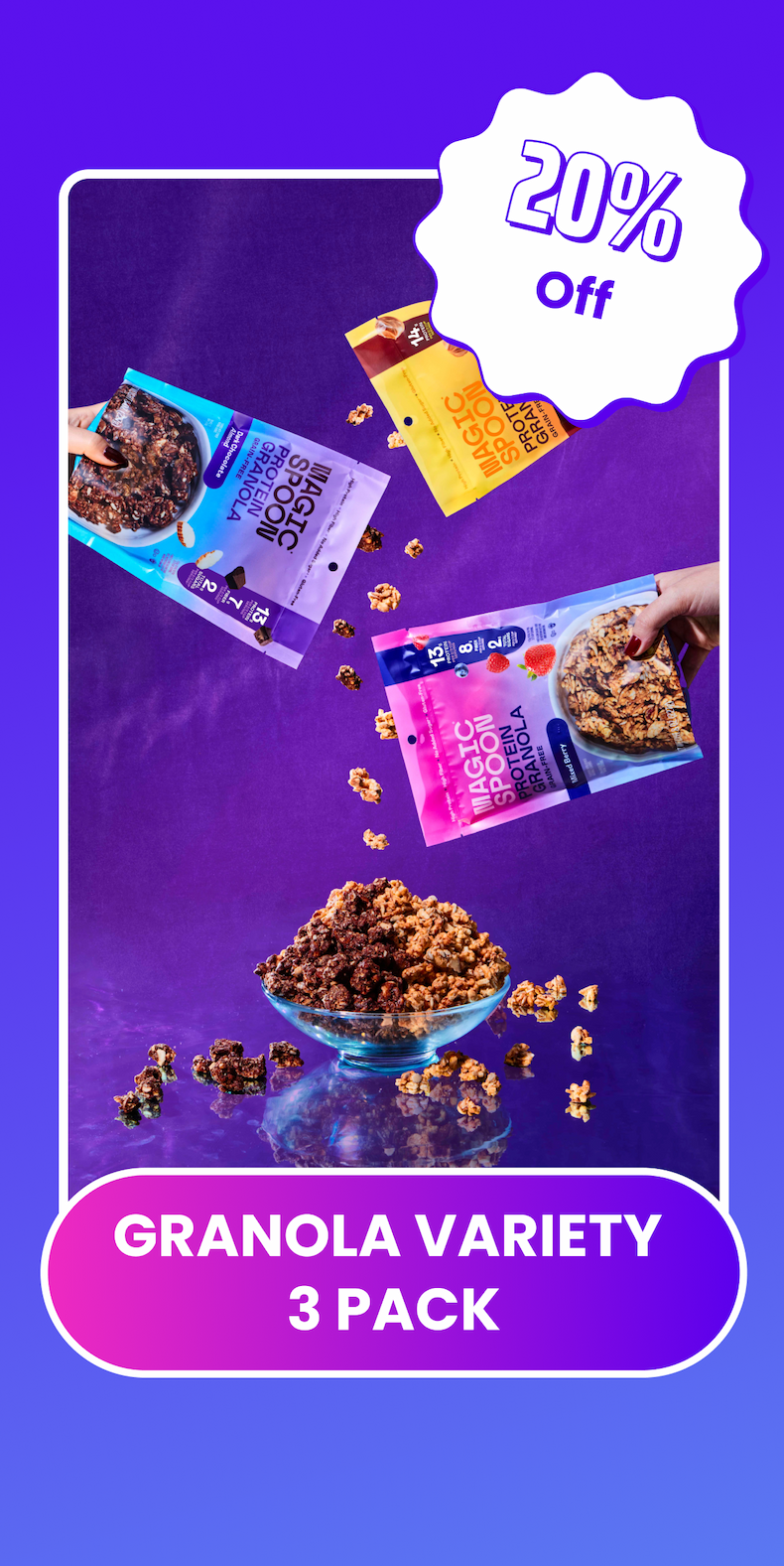Granola Variety 6-Pack
