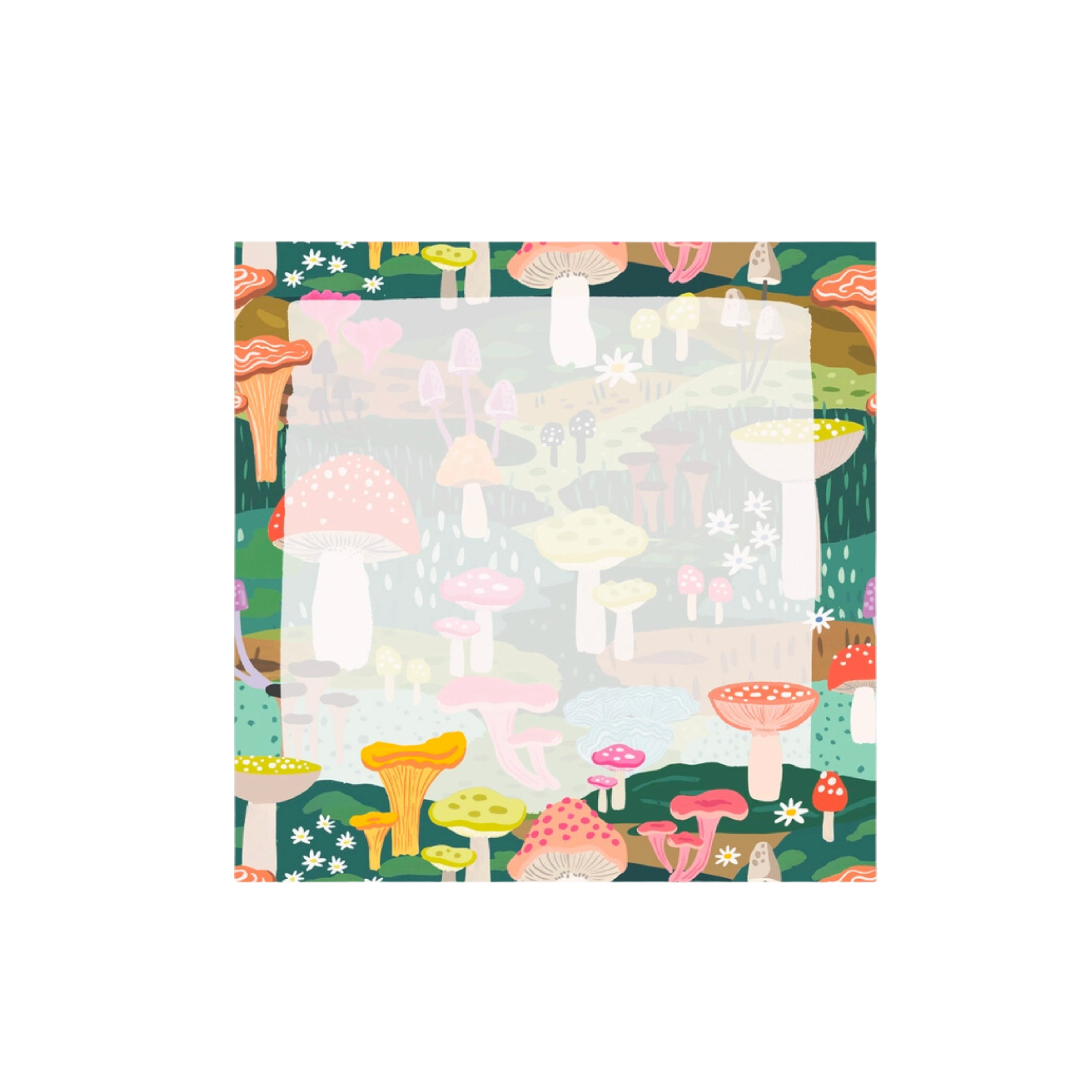 Image of Mushroom Heaven Jumbo Desk Pad