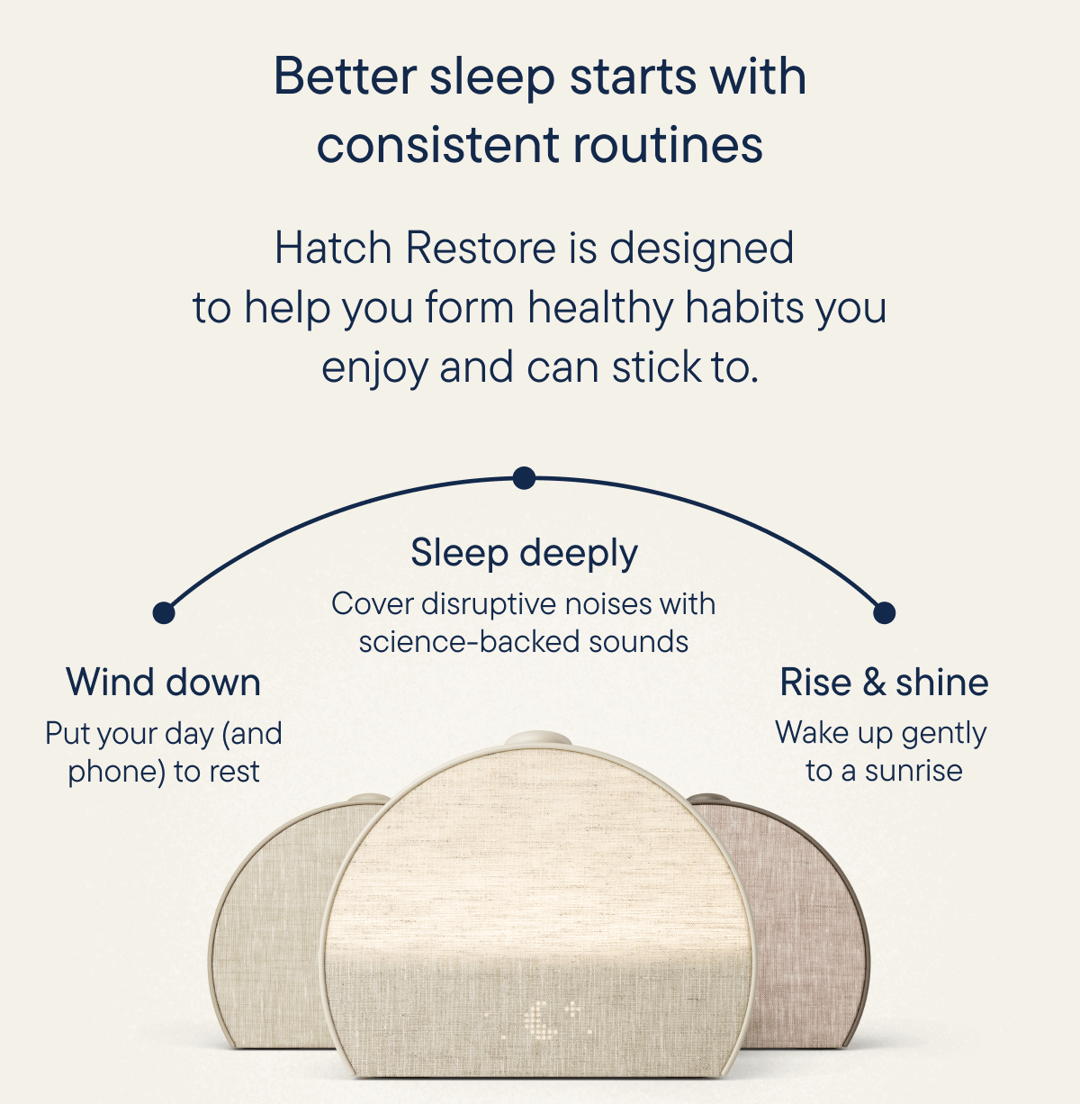 Better sleep starts with consistent routines